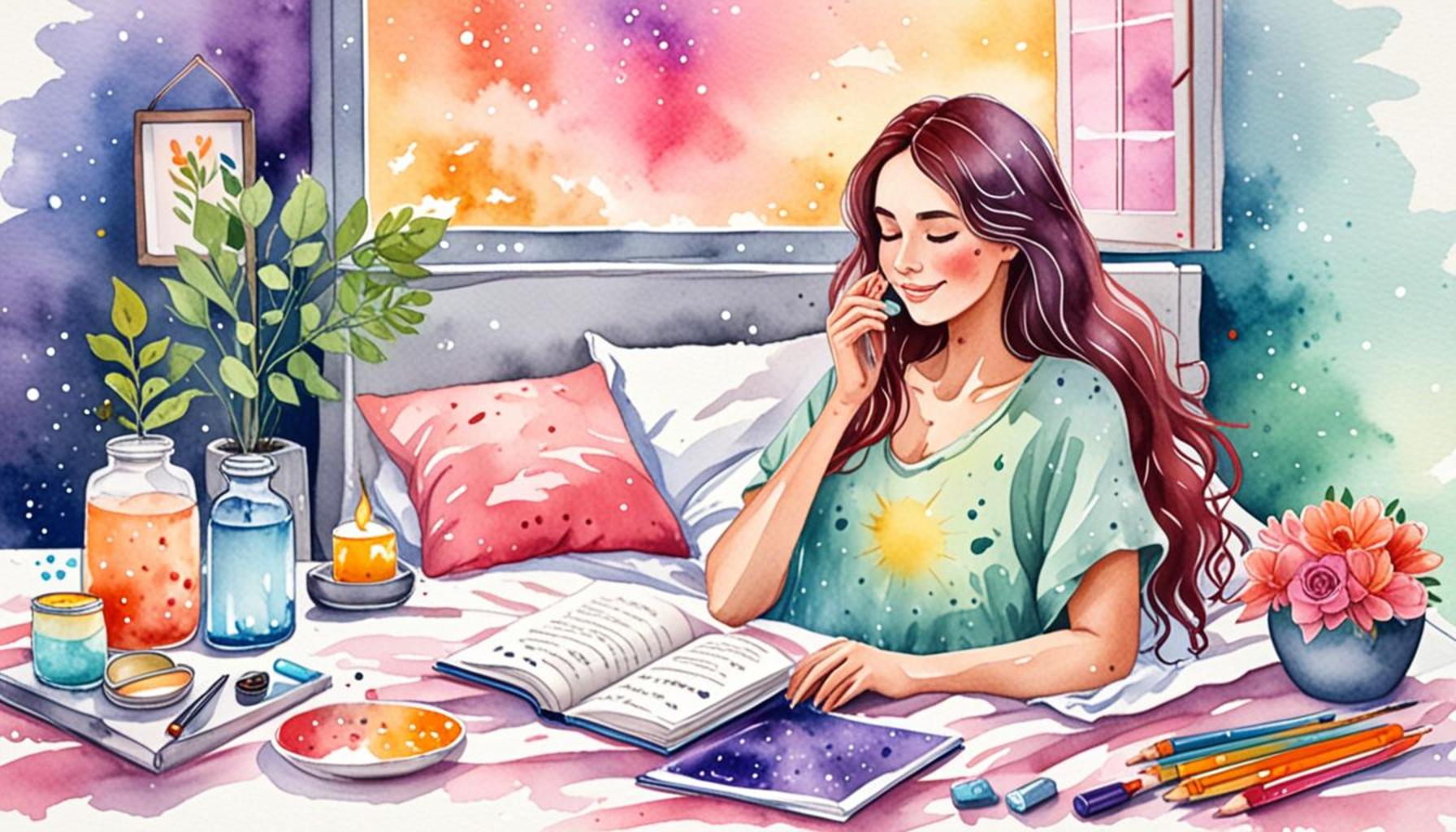 How to Create a Positive Affirmation Ritual to Relieve Stress Before Sleep